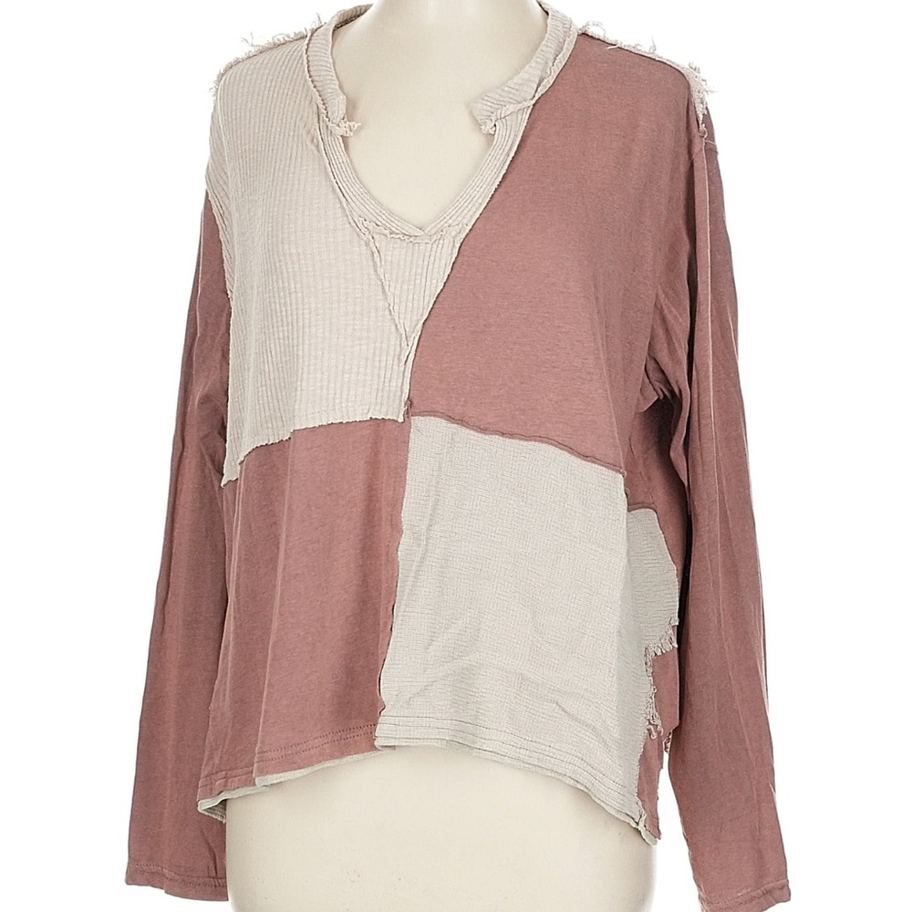 Pol Patchwork Sweater - image 1